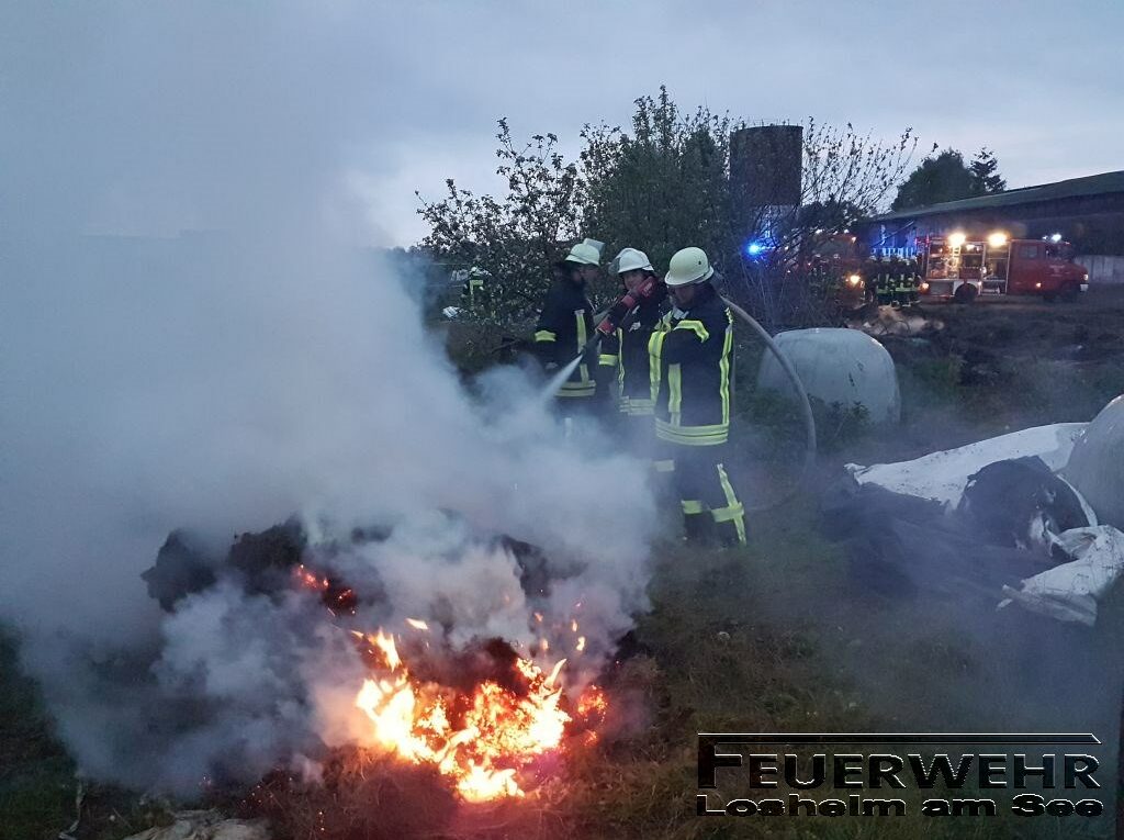 Brand Rundballen